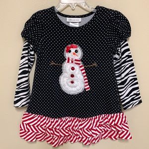 Bonnie Jean Snowman Christmas Shirt. ⛄️